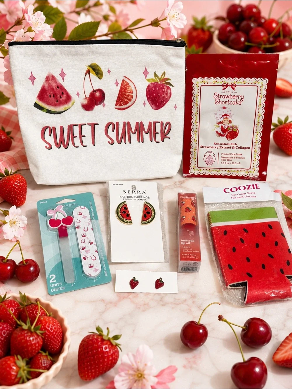 Fruit-Themed Self-Care & Lifestyle Gift Bundle